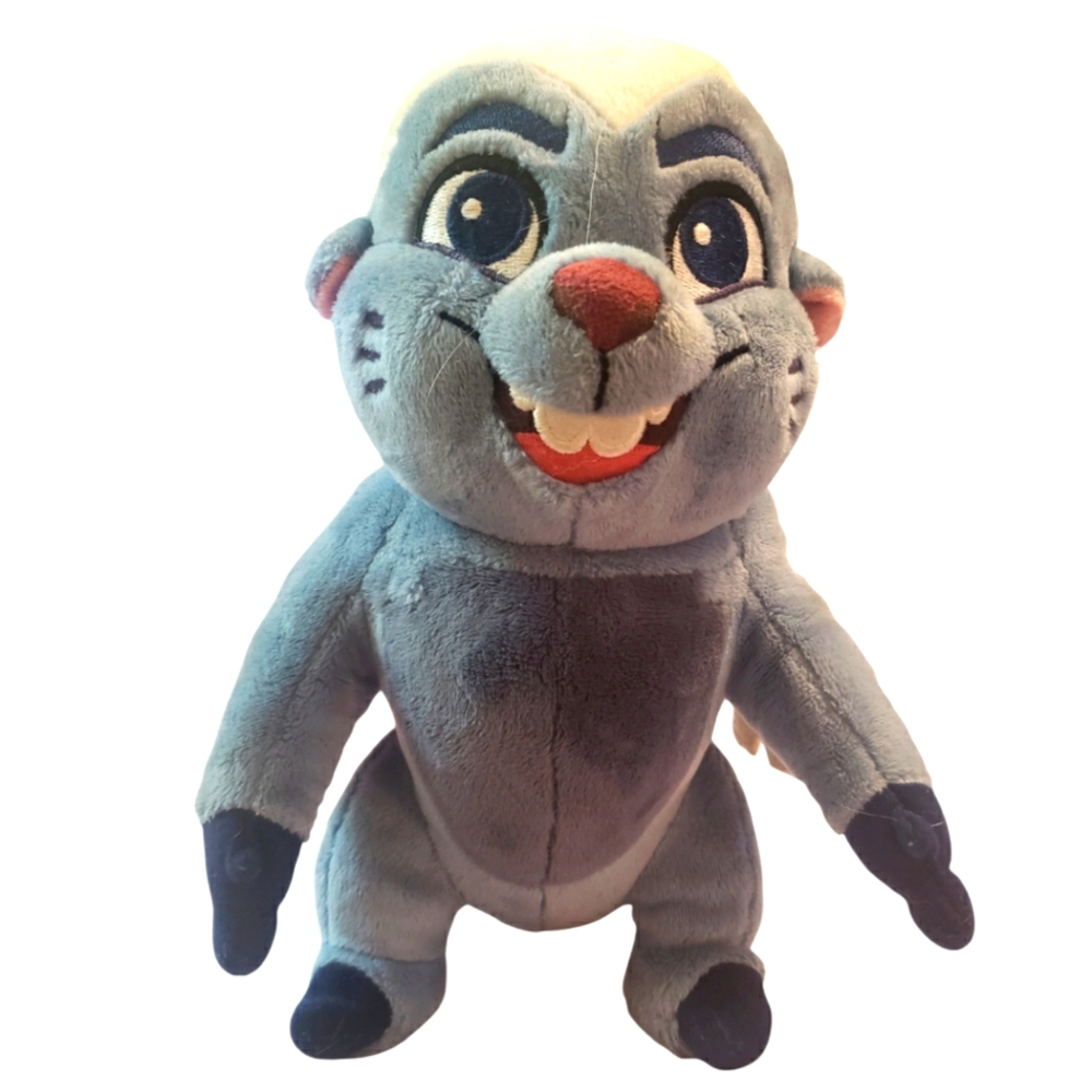 Lion King Blue Honey Badger Bunga Lion Guard Disney Store Plush Stuffed Animal